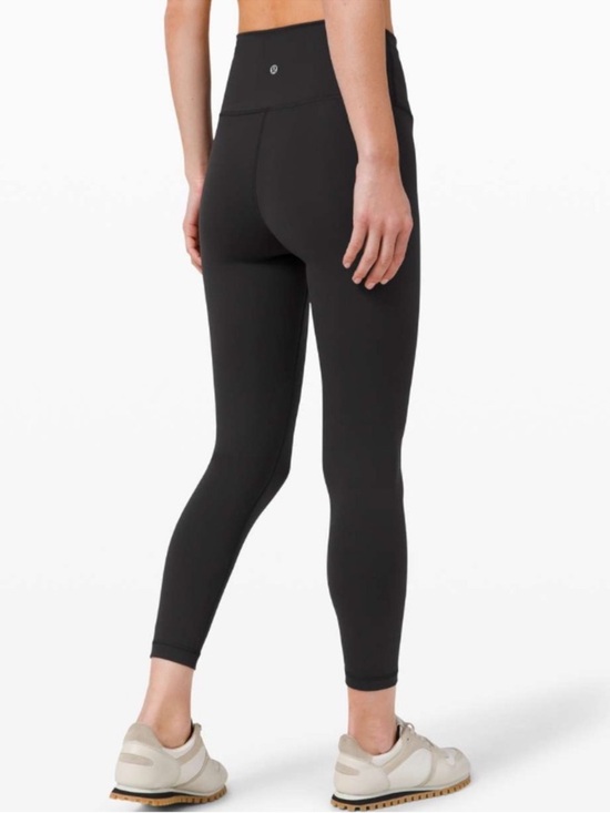 lululemon athletica Pants - Lululemon Wunder Train High Rise Leggings 6 24” inseam Black Running